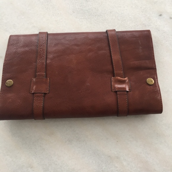 Initial Mens Leather Doppler Bag - Picture 3 of 4